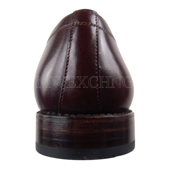 ZENOBI GOODYEAR WELT MOC TOE OXFORDS ITALIAN MENS DRESS SHOES NEW - Picture 8 of 11